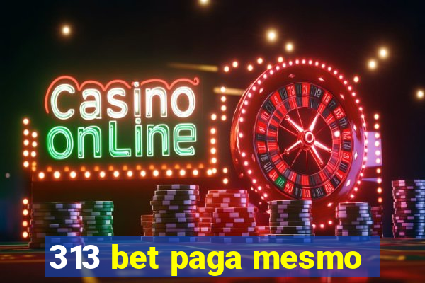 313 bet paga mesmo