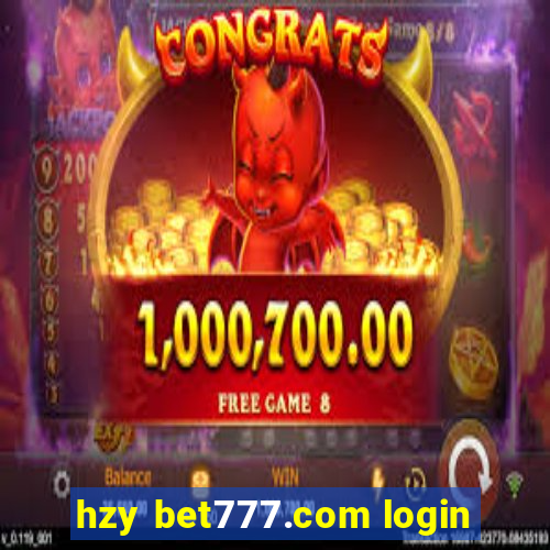 hzy bet777.com login