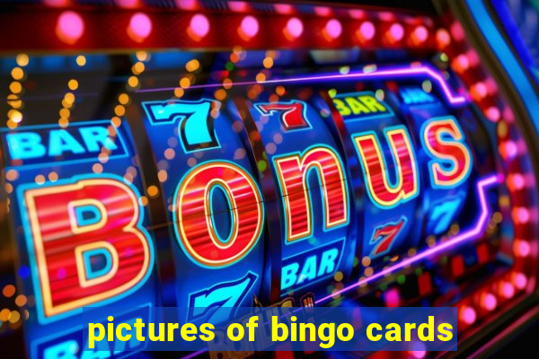 pictures of bingo cards