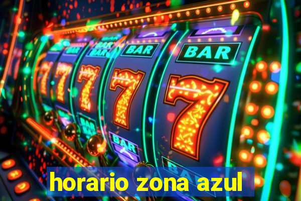 horario zona azul