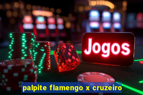 palpite flamengo x cruzeiro