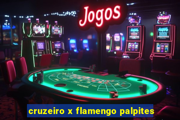 cruzeiro x flamengo palpites