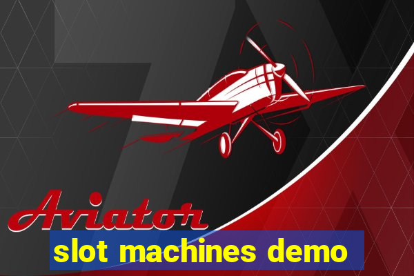 slot machines demo