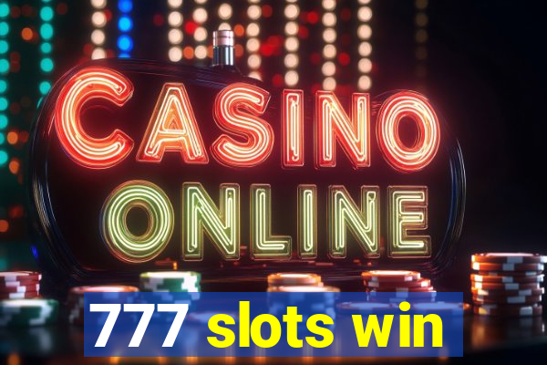 777 slots win