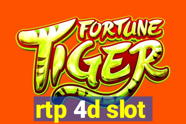 rtp 4d slot