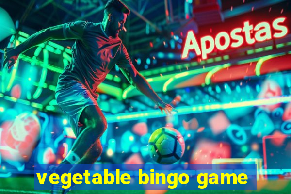 vegetable bingo game