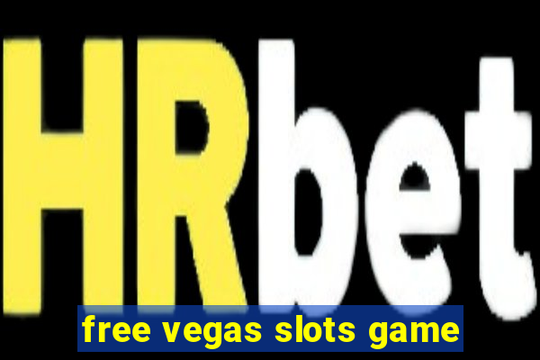 free vegas slots game