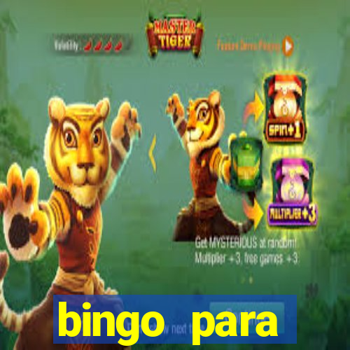 bingo para despedida de solteira para imprimir