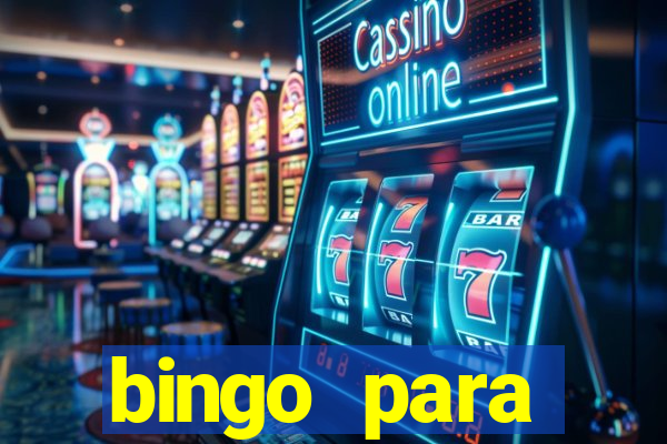 bingo para despedida de solteira para imprimir