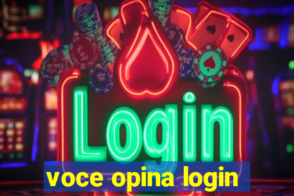 voce opina login