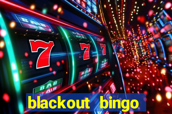 blackout bingo promo code