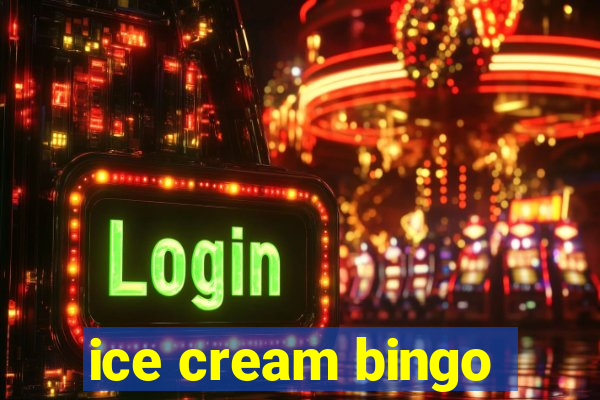 ice cream bingo