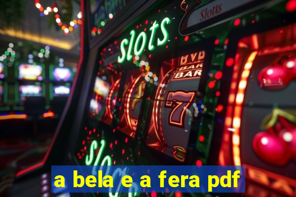 a bela e a fera pdf