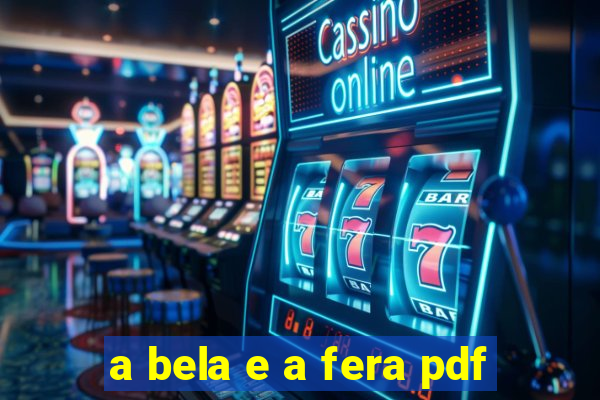 a bela e a fera pdf