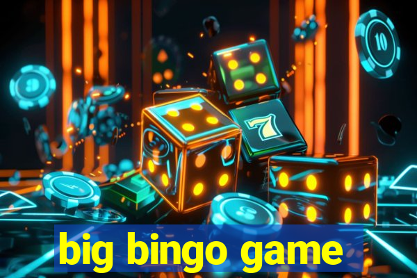 big bingo game