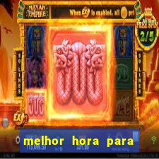 melhor hora para jogar fortune mouse