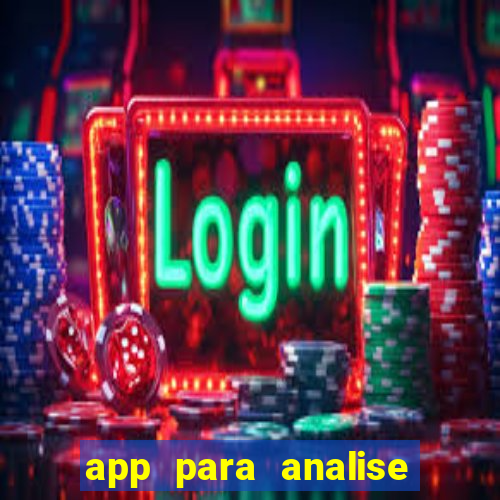 app para analise de jogos de futebol