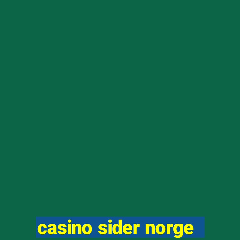 casino sider norge