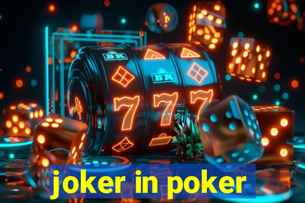 joker in poker