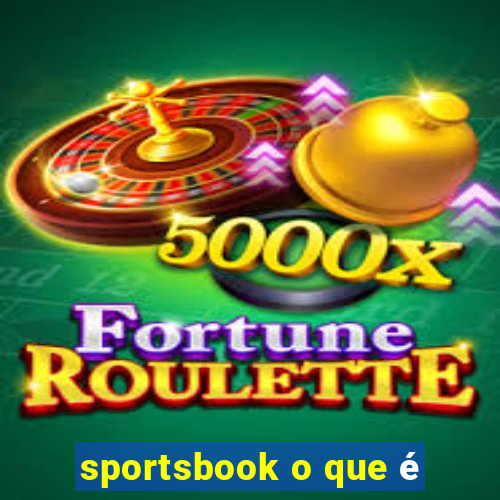 sportsbook o que é