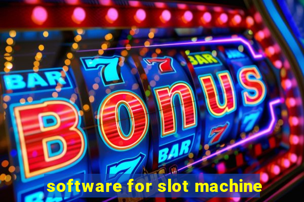 software for slot machine