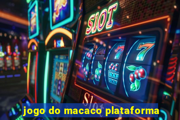 jogo do macaco plataforma