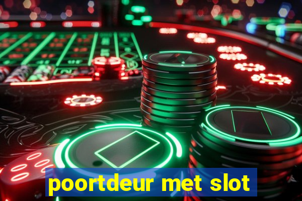 poortdeur met slot