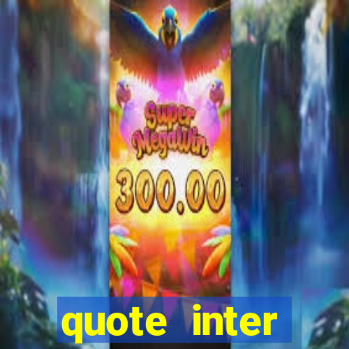 quote inter passaggio turno