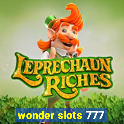 wonder slots 777