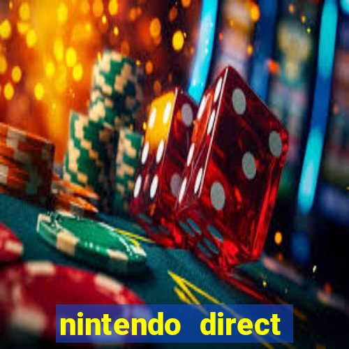 nintendo direct bingo template