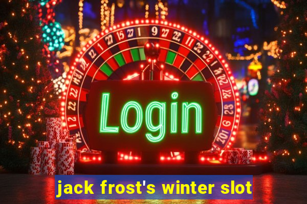 jack frost's winter slot