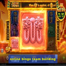 online bingo team building