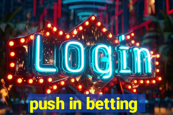 push in betting