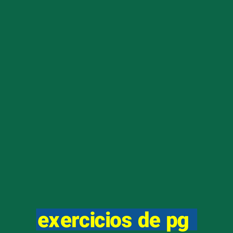 exercicios de pg