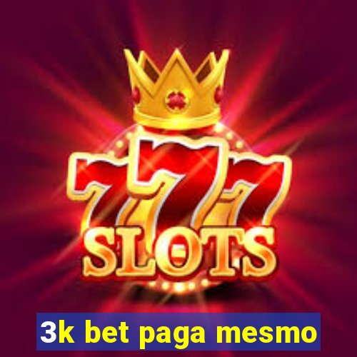 3k bet paga mesmo