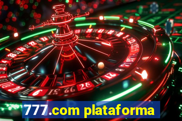 777.com plataforma