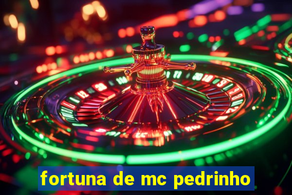 fortuna de mc pedrinho