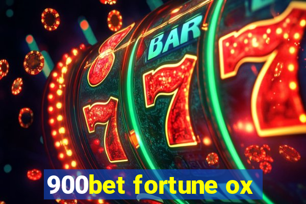 900bet fortune ox