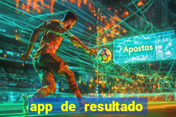 app de resultado de jogos