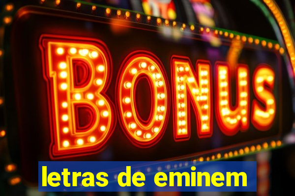 letras de eminem