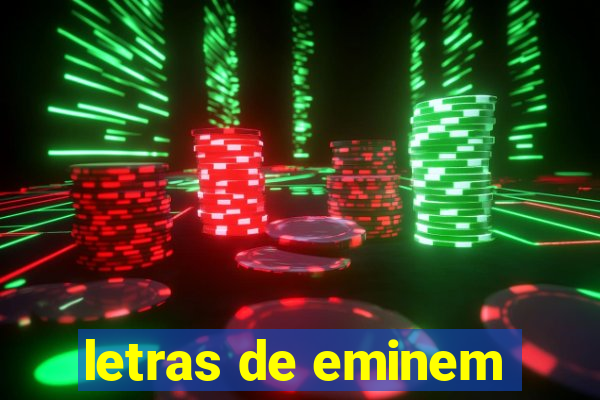 letras de eminem