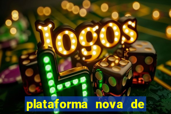 plataforma nova de 3 reais