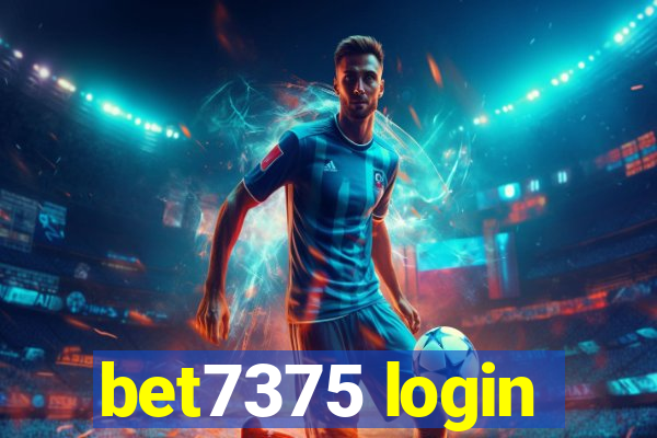 bet7375 login