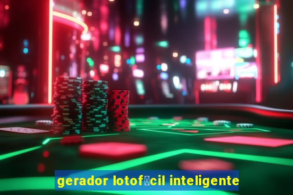 gerador lotof谩cil inteligente