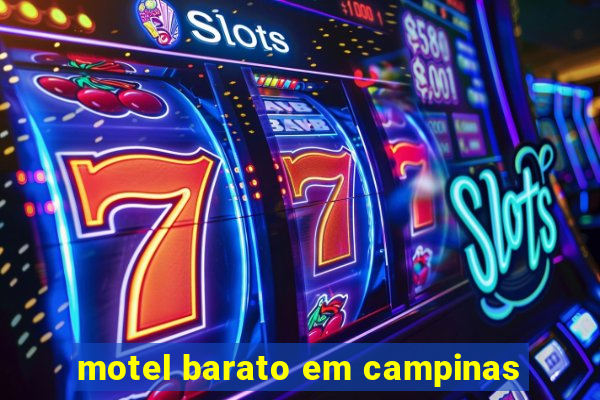 motel barato em campinas