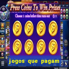 jogos que pagam dinheiro de verdade no pix