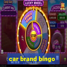 car brand bingo