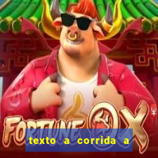 texto a corrida a lagarta lili