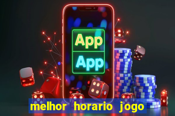 melhor horario jogo fortune rabbit