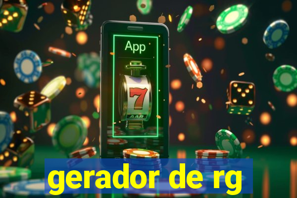 gerador de rg